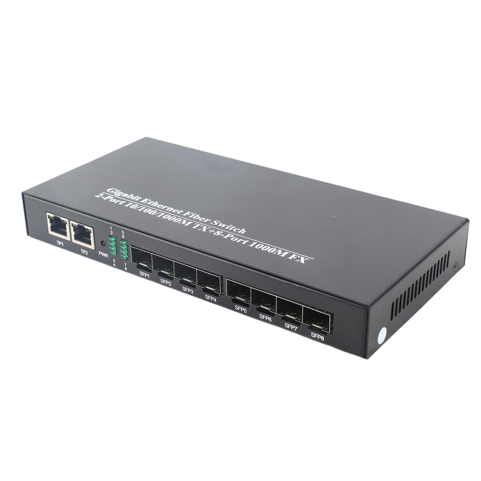 

Gigabit Ethernet Fiber Switch 1.25G SFP Fiber Transceiver 101001000Mbs