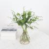 Artificial Flowers Plant Letter Bellflower Fake Plastic Handmade Home RoomDecora Plants Wall Wedding Party Bride Holding Bouquet
