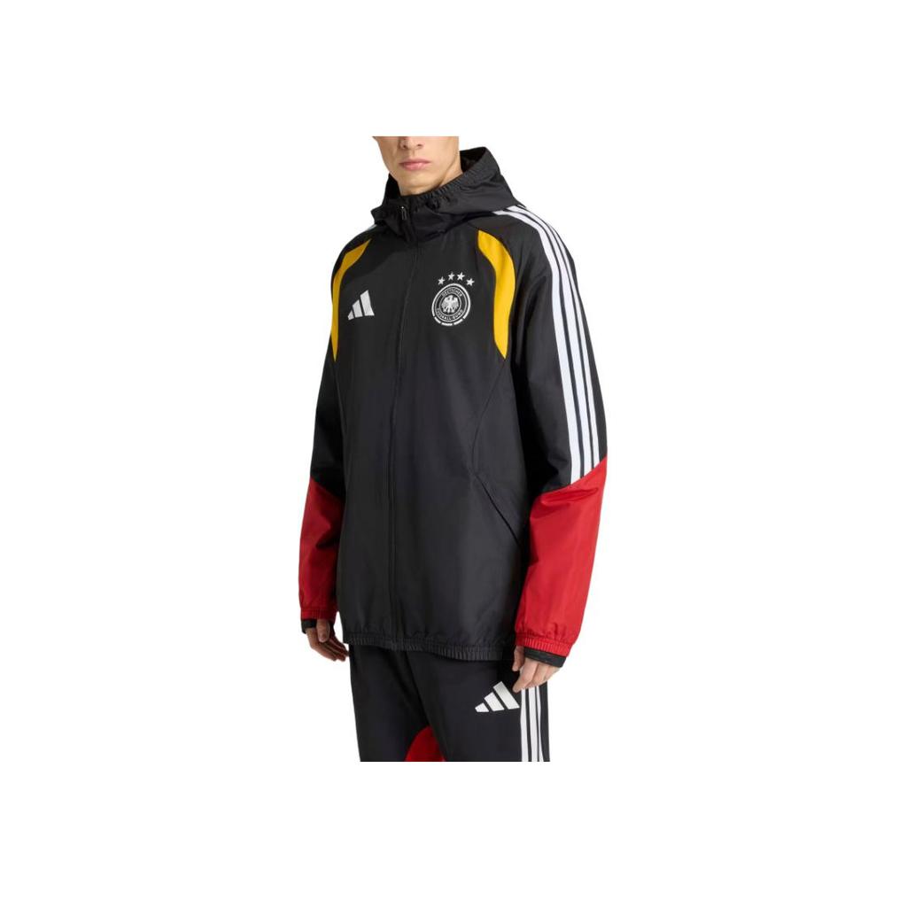 adidas Germany 26 Tiro All Weather Jacket Black Men Outerwear KB4489