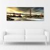 Canvas print, View of the Brooklyn Bridge