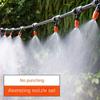 Atomizing Nozzles, Automatic Flower Watering Agricultural Greenhouse Irrigation Spray, Construction Site Enclosure Spray Cooling Dust Removal System
