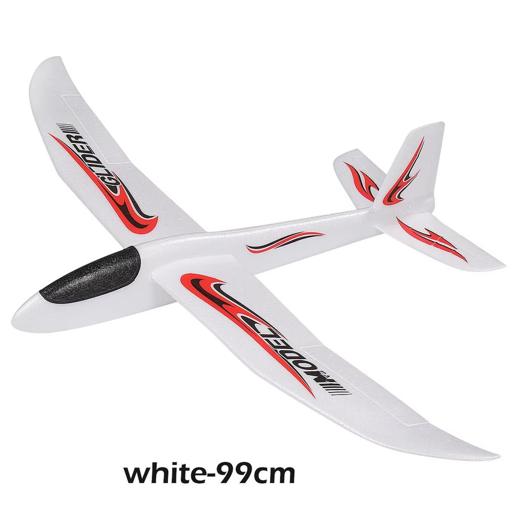 48/99CM Büyük Köpük Planör Uçak El ile Fırlatılan Uçaklar Dış Mekan Oyuncak 2 Uçuş Modlu Uçan Oyuncak Çocuk Doğum Günü Partisi Hediyelikleri