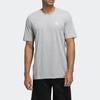 Adidas Originals Adicolor Essentials Solid Casual Crew Neck Short Sleeve T-Shirt Men Tops Gray GN3414