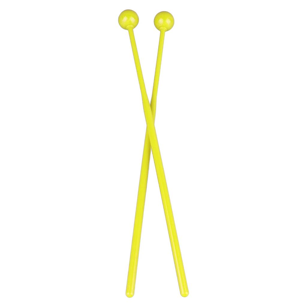 2PCS Drumsticks Plastic Exercise Drum Sticks Percussion Instrument Parts for Training and Kids