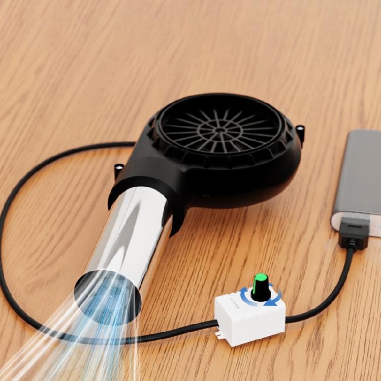 Efficient Barbecue Blower USB5V2A BBQ Fan Easy To Carry and Adjust For Quick Grill Ignites During Outdoor Activities