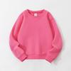Customizable Kids' Solid Color Sweatshirt - Autumn Style Loopback Baby & Children's Wear