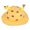 Kids Bucket Hat Cotton Cute Cartoon Deer Shaped Wide Brim Sun   for Children