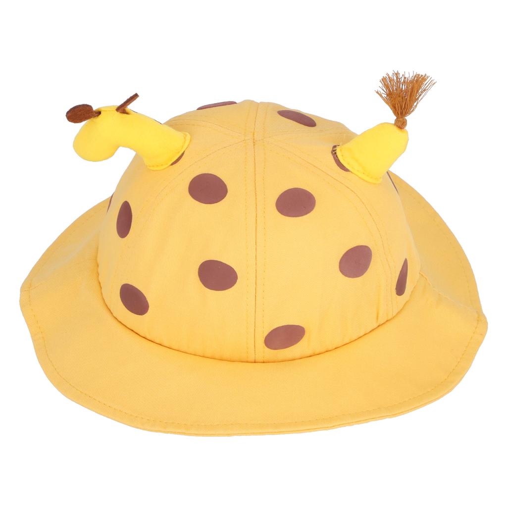 Kids Bucket Hat Cotton Cute Cartoon Deer Shaped Wide Brim Sun for Children