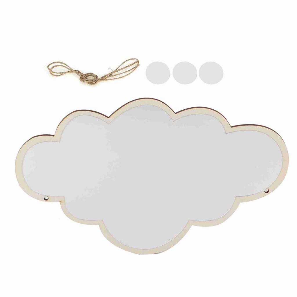 Nordischer Acryl Deko Spiegel Wandsticker Aufkleber Kinderzimmer Kunst Heimdeko #Wolke