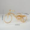 Modern Bicycle Statues Iron Decoration Creative Bicycler Aromatherapy Rack For Home Office Living Room Dining Table Decoration