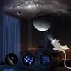 360 Degree Rotation Night Light Adjustable Focus Satellite Projector  Nighttime Use
