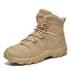 Men's Stylish High-Top Tactical Combat Boots for Outdoor Travel and Mountaineering