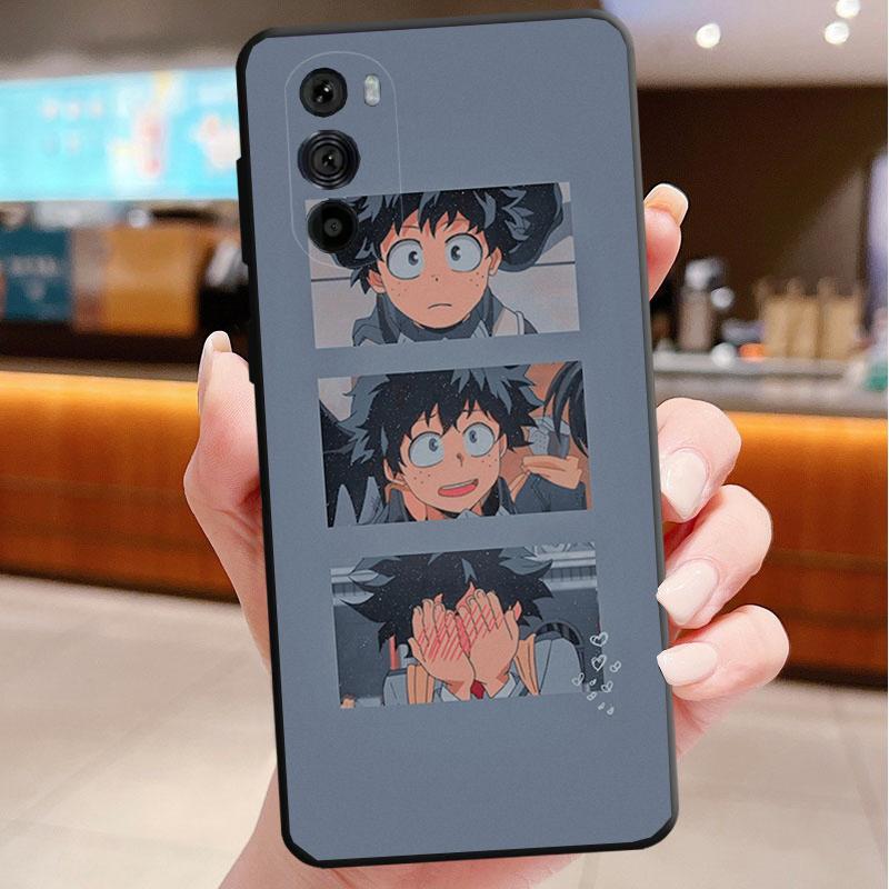 Phone Case For Motorola Edge 50 40 Pro 60 50 40 30 Ultra Neo Fusion Moto G85 G72 G53 G54 G84 G13 G32 Anime My Hero Academia