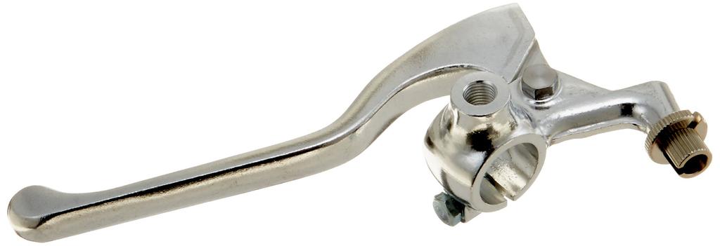 KITACO Left Lever Holder Set Mirror for & (Long/with Holder) Monkey, Silver, 525-0701300