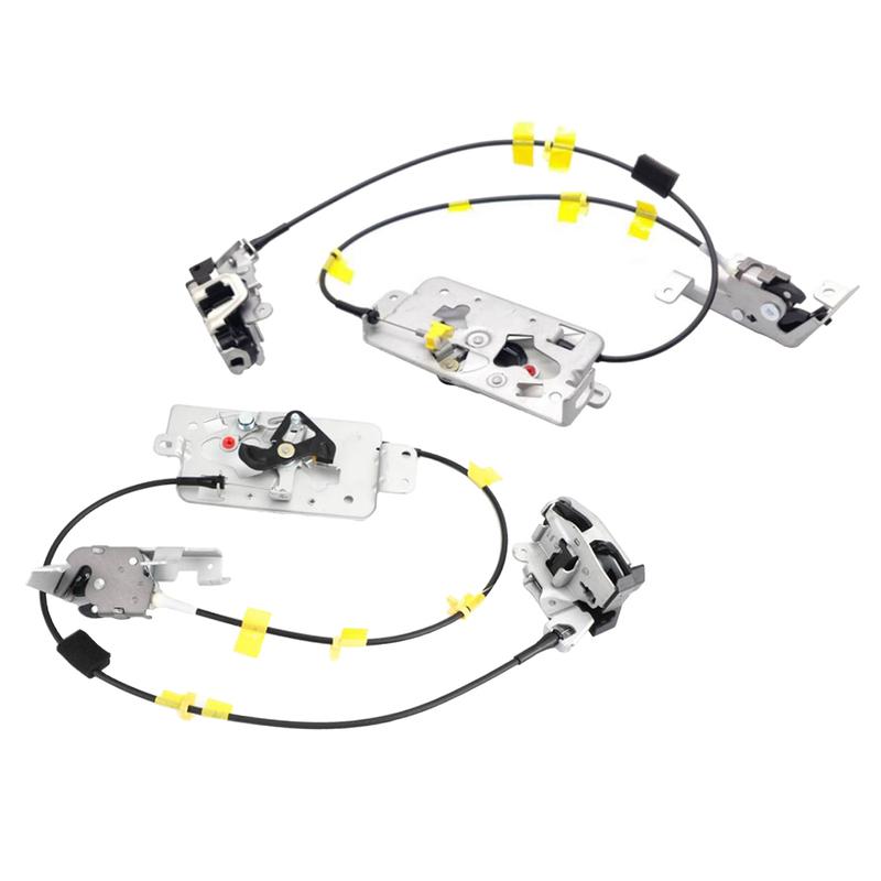 Auto Rear Side Door Lock Latch & Cable for Ford F-150 Extended Cab 2004-2008,