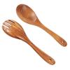 Acacia Wood Salad & Serving Spoon Set