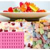 Original Deals Silicone Mold for 50 Haribo Bear Gummy Candy, 18.7 X 13.7 X 1 Cm, Pink, Baking DIY