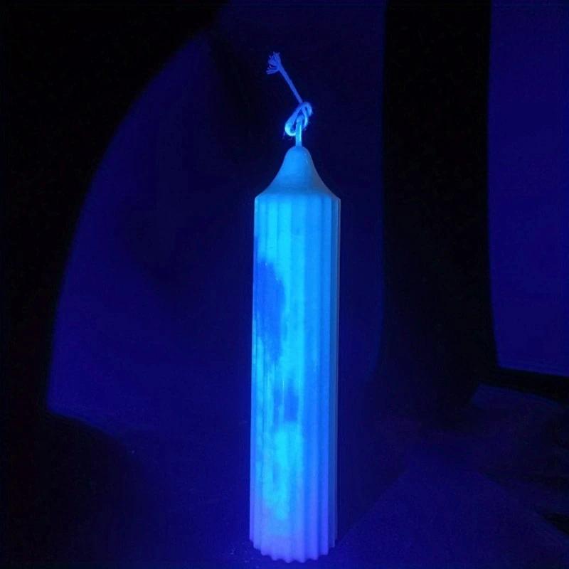 1 pack of low-temperature candle high brightness luminous powder luminous pigment DIY candle dropper filling material