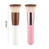 Big Chubby Dun Flat Head Foundation Brush BB Cream Liquid Foundation Brush Concealer Brush Soft Hair No Traces Do Not Eat Powder Face Beauty Tools