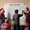Christmas Word Puzzle Poster, 31x19-Inch Seasonal Party Interactive Family Game, Poster Size Christmas Word Search Game Poster
