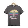 Real Love Is Invincible T-Shirt | Unisex Hiking Couple Retro Tee | Romantic Top