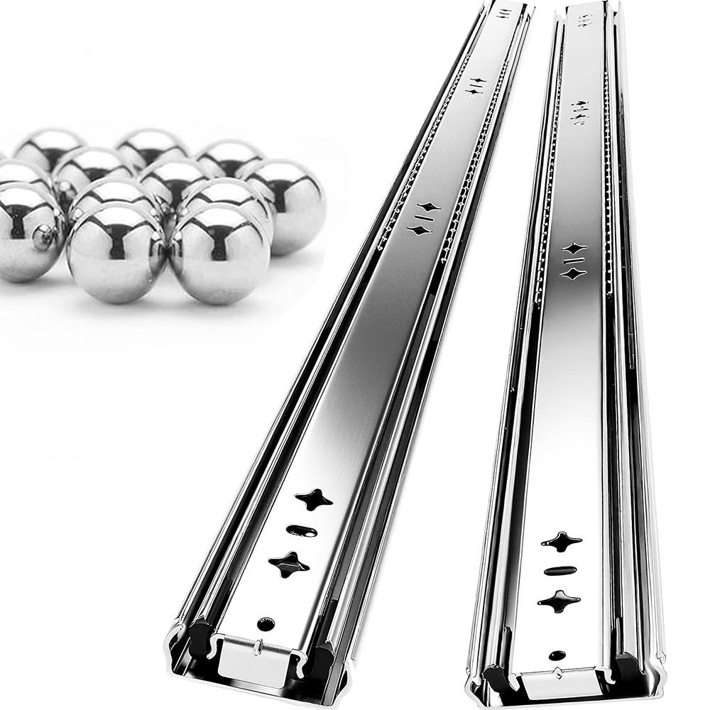 

10/12/14/16 Inch Heavy Duty Drawer Slides Locking Cabinet Slide Home Improvement 10 inch-Normal