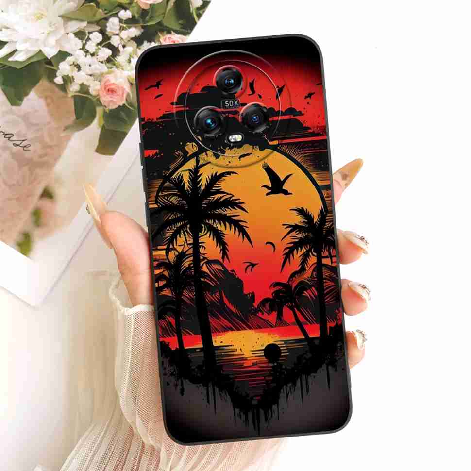 Cartoon For Honor Magic5 5G PGT-AN00 Case Cute Design Print Silicone Back Cover For Honor magic 5 PGT-N09 Phone Cases Fundas