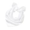 Women Elegant Square Scarf Solid Small Hair Tie Band For Business Party Head Neck Silk Satin Scarf CLE