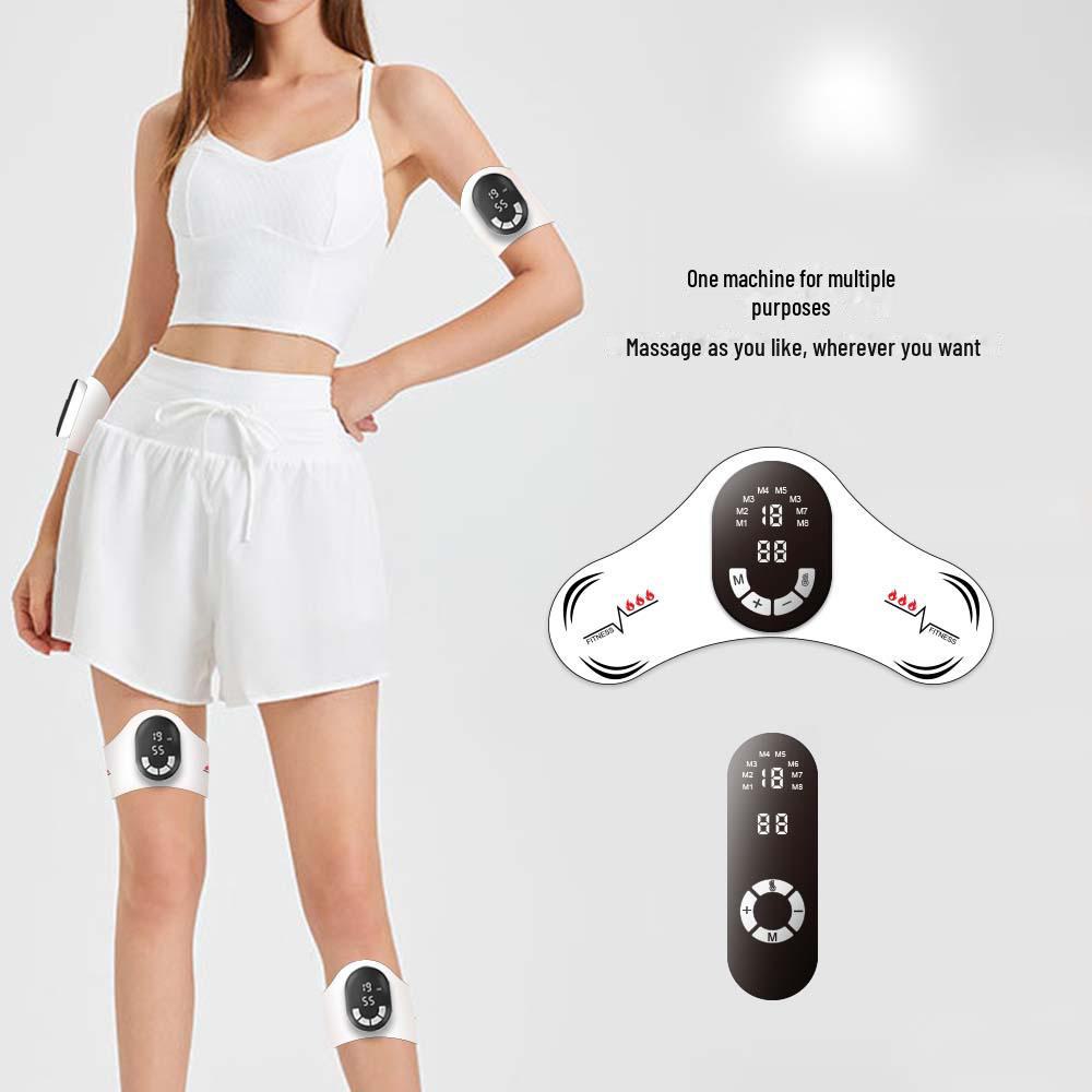 Portable Full Body Neck and Shoulder EMS Heating Massager with Remote Control