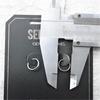 Qingdao Kanila Foreign Trade Jewelry European and American Niche Surgical Steel Material Anti-Allergy Ear Piercing Daily Earrings