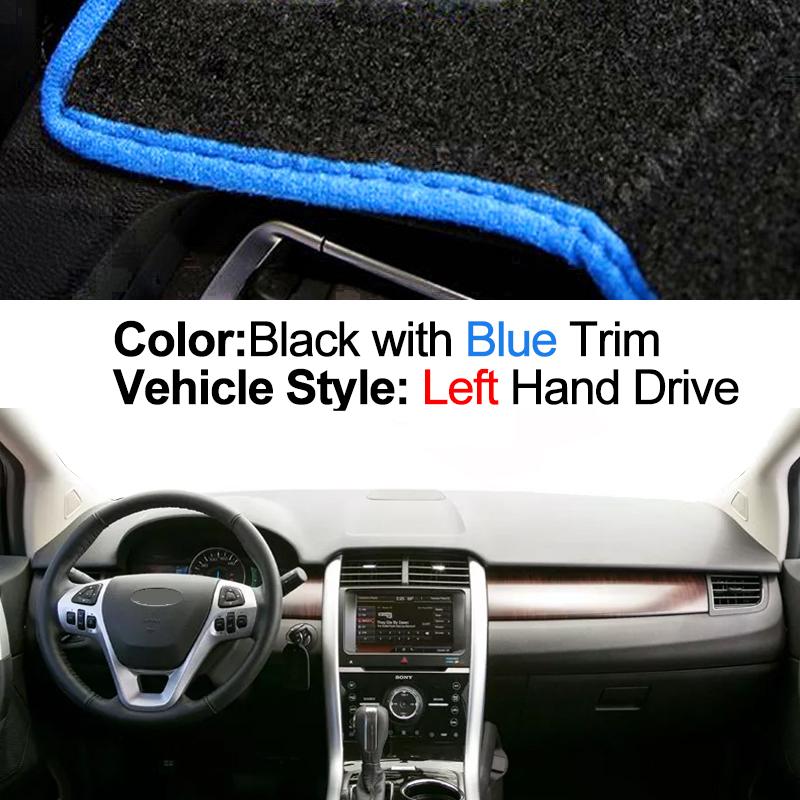 Car Inner Dashboard Cover For Ford Edge 2014 2013 2012 2011 2010 2009 2008 2007 Auto Dash Mat Carpet Cape Sun Shade