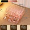 Multi-layer Jewelry Storage Box, Transparent High-end Ring, Stud Earrings, Necklace, Storage Display Rack, Drawer, Jewelry Box.