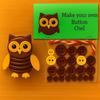 1 Set Button Highland Cow Craft Kit DIY Handmade Button Rabbit Owl Turtle Raccoon Squirrel Figurine Home Office Desktop Decoration Ornament
