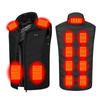 Newly Upgraded Dual Control 13 Heating Vest Constant Temperature Intelligent Electric Heating Vest