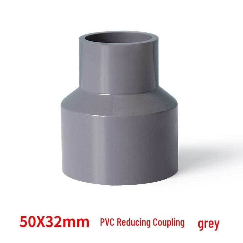 PVC Water Pipe Reducer Connector for Varied Diameters: 20, 25, 32, 40, 50, 63, 75mm