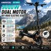 Trottinette Électrique 2026 X7-NFC, Double Moteur 9000W, Batterie 72V 40Ah, Pneus Tout-Terrain 11", Trottinette Électrique Pliable pour Adulte