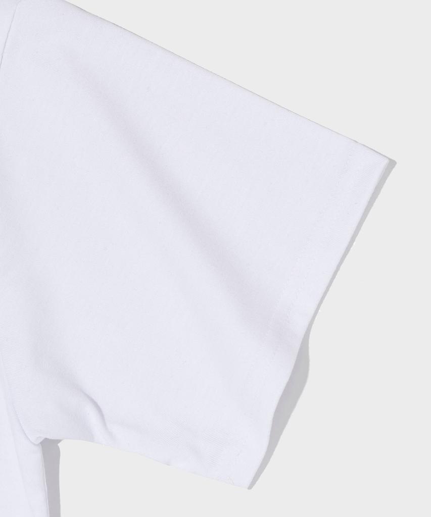 TAILOR STUDIO Taylor Vintage Crest Short Sleeve T-Shirt (White)