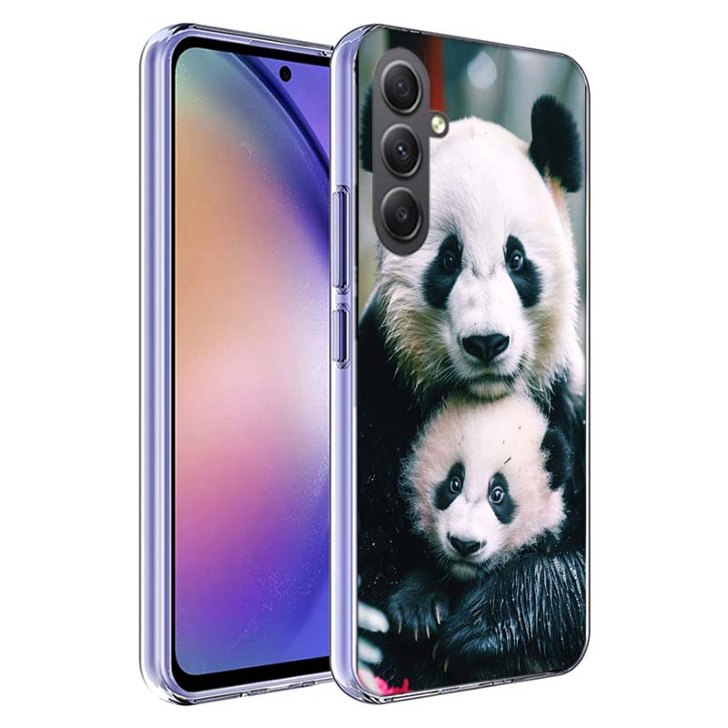 

Panda Baby, Giant Panda Family Phone Case for Samsung A55 A35 A25 A15 A07 A05S A16 A17 A26 A36 A37 A56 A57 Galaxy Note 20 10 A50 Samsung A25