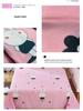 Flannel Cartoon Bed Sheet for Student Dormitory - Single/Double Bed, Free Shipping