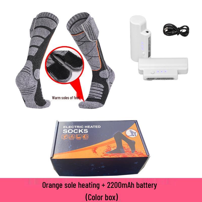 Manufacturer Electric Heated Socks for Men and Women - Rechargeable Thermal Warmth for Feet
