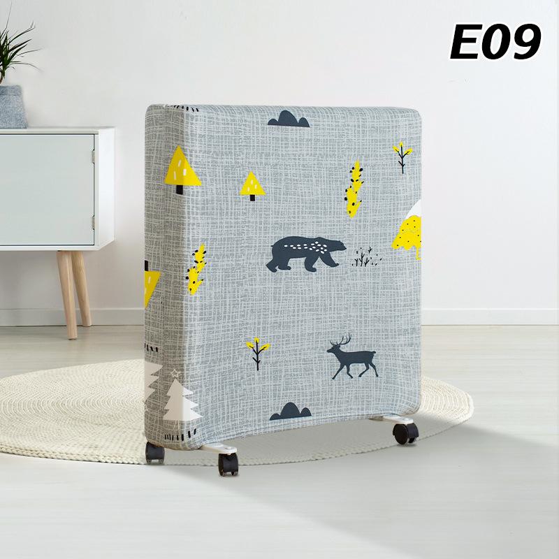 Radiator Dust Cover Cartoon Print Household Oil Tin Dust Cover Heater Dust Cover Electric Heating Dust Cover Home Storage Clean