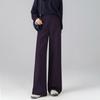 Zhengzhou women's pants scimitar wide-leg pants loose new commuter fashion trousers casual spring versatile pear-shaped trousers 11111