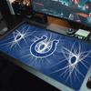Indianapolis Colts Mauspad Großes Gaming-Tischkissen Rutschfestes Laptop-Tablet Großes Mauspadd XXL-Matte Mini-PC-Spielmatte Mit Verriegelungskante