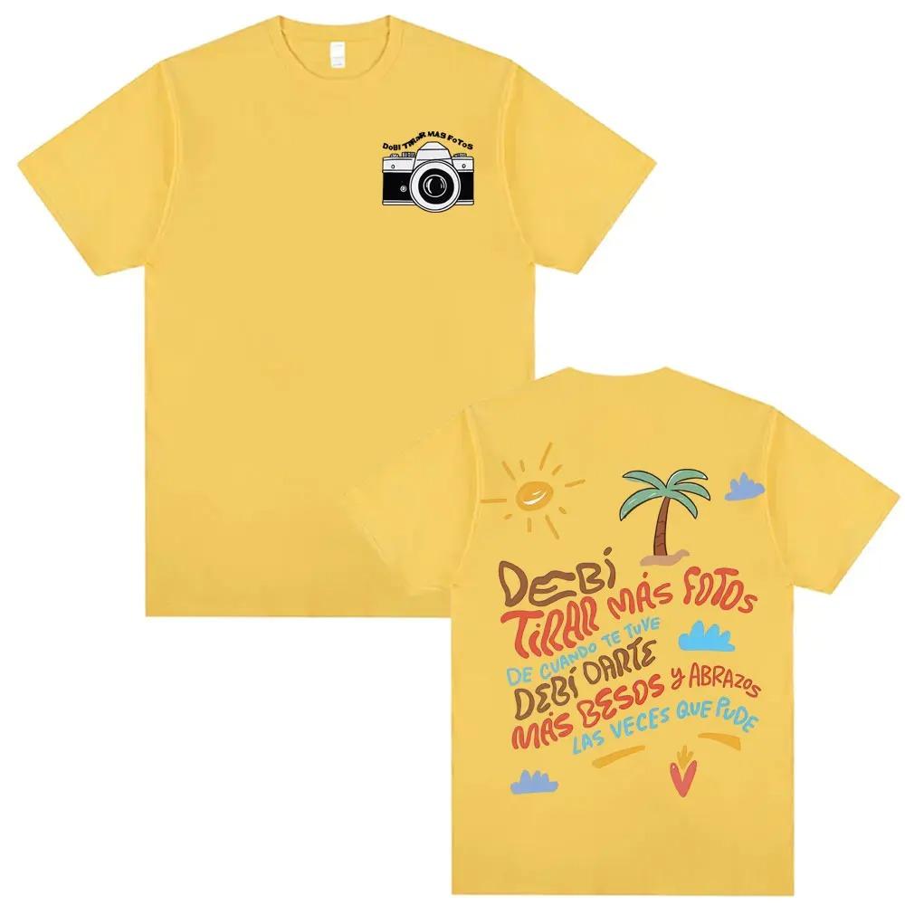 

Bad Bunny Debi Tirar Mas Fotos DTMF Album TShirts Gift Highend Luxury Y2k Short soft Oversized Unisex Comfortable Breathable XL