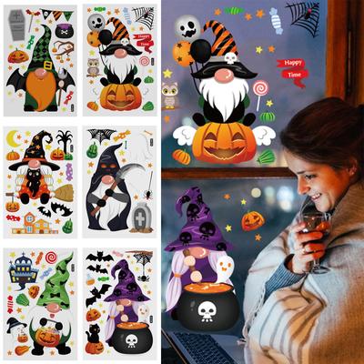 Halloween Stickers Samolepky na okná Samolepky na stenu Halloweenska dekorácia