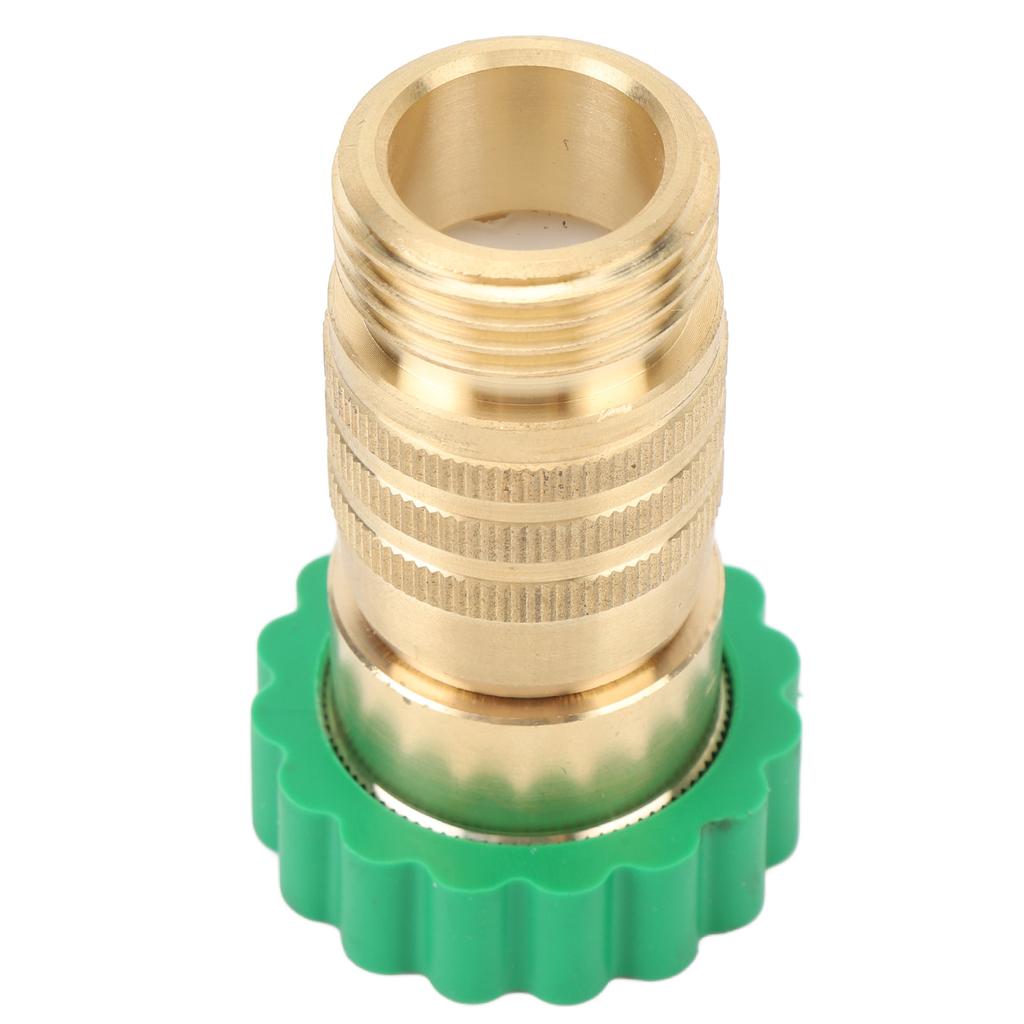 Water Pressure Regulator 50 To 55 PSI 3 4 Inch Thread Brass Inline Water Pressure Reducer for Camping Vehicle Trailers