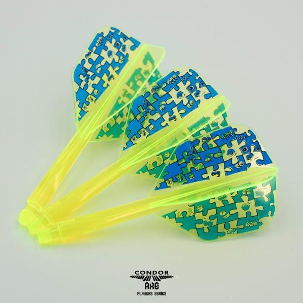 CONDOR AXE G.T.Monster2 Small S NEON YELLOW Tomoya Goto Player Model Condor Axe G.T.Monster2 Dart Flight