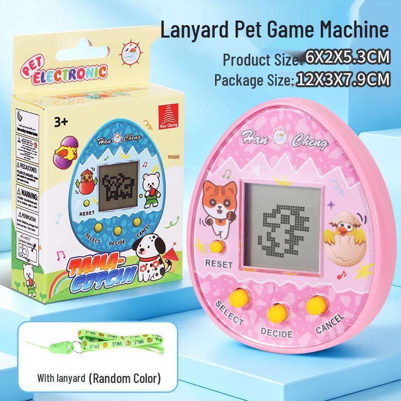 Handheld-Mini-Elektronik-Haustier-Spielkonsole für Kinder - Nostalgisches Lernspielzeug und dekoratives Geschenk