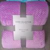 Thick Flannel Blanket Plaid Fleece Throw All Season Pet Bed Cover Air Conditioner Soft Coral Home