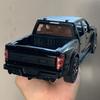 1:20 Ford Raptor F150 Pickup Truck Toy Car Model With Sound Light Doors Opened Alloy Diecast Model Vehicle Collection Toy Friend
